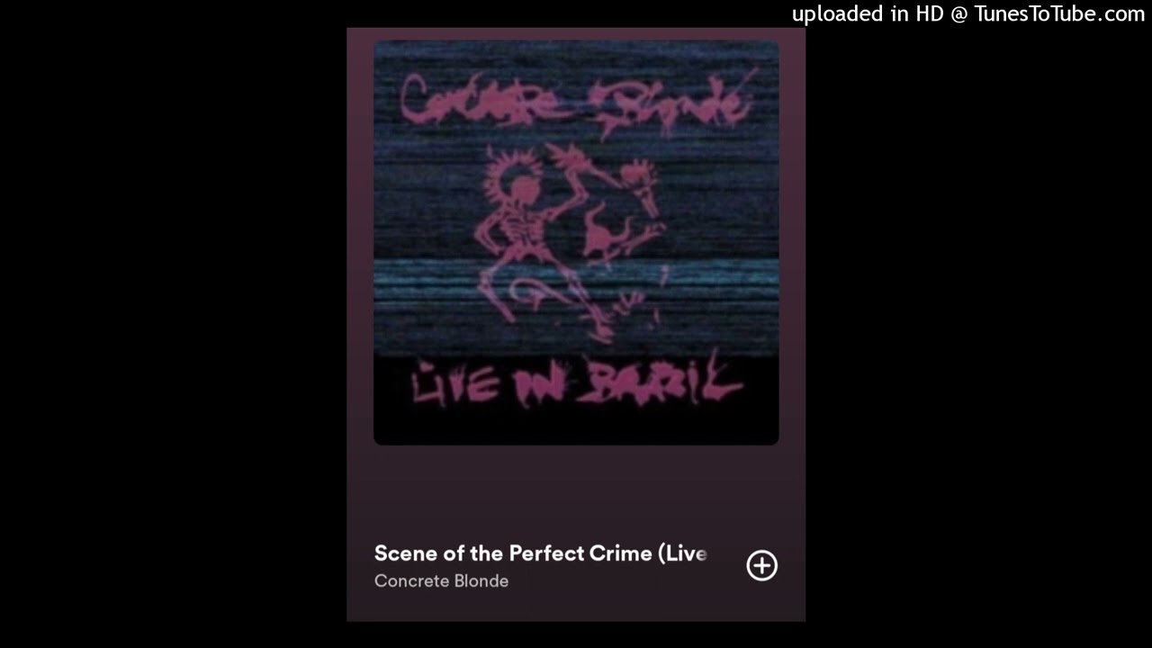 Concrete Blonde - Scene of the Perfect Crime (Live in Brazil)