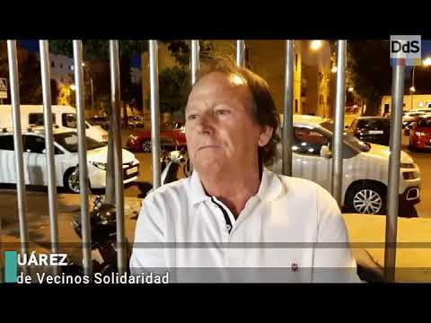 Adelante Andalucía en la AAVV Solidaridad para la noche electoral roseola