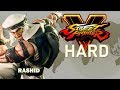 Street Fighter V - Rashid Arcade Mode (HARD)