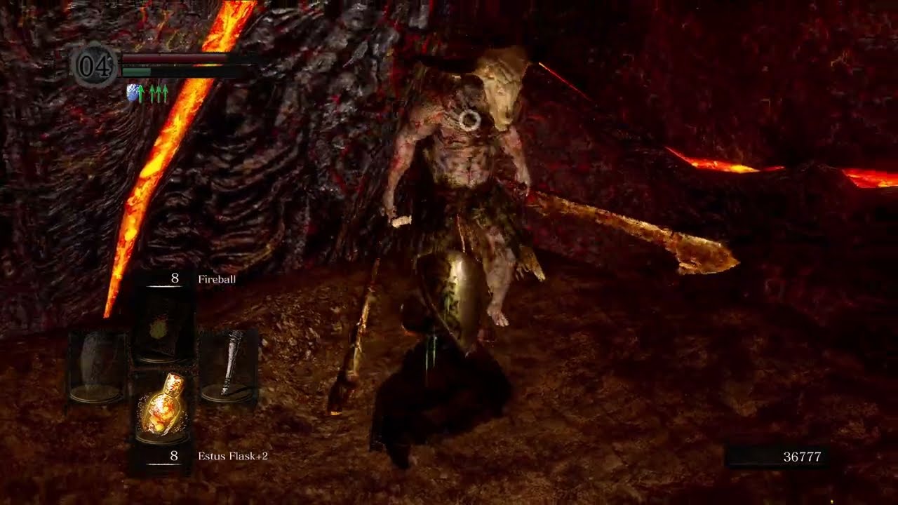 Dark Souls 1: Soul level 1 Challenge Run: Part 8: Demons of Fire and Chaos