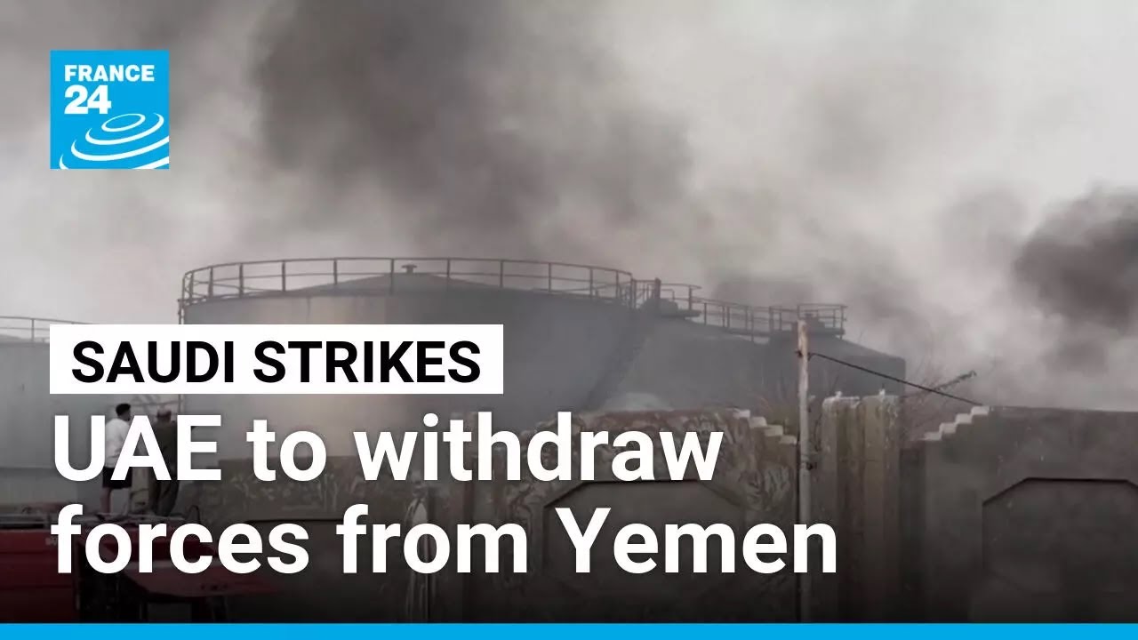 UAE to withdraw remaining forces from Yemen following Saudi strike • FRANCE 24 English