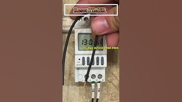 Hướng dẫn khôi phục lại cài đặt nhà sản xuất cho  timer NKG5  - #DITICO