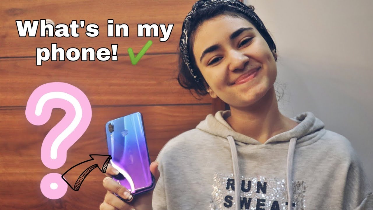 What's in my phone! || ماذا يوجد في هاتفي! ✔️?