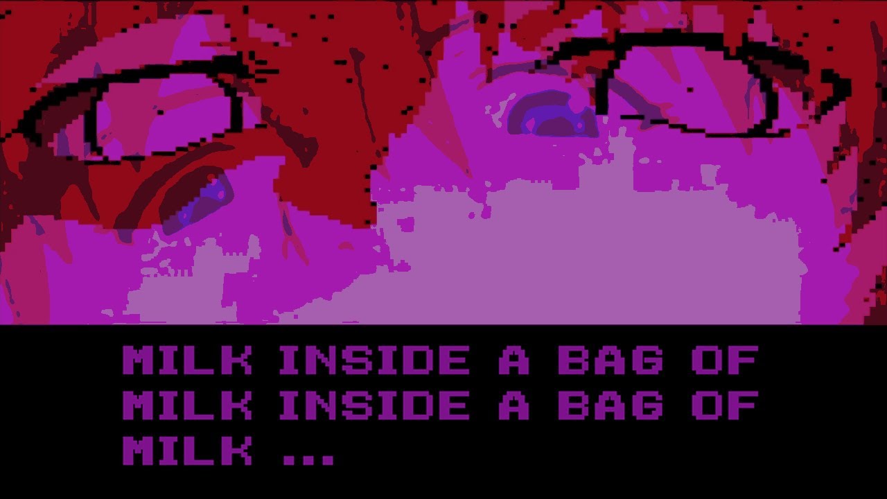 MILK INSIDE A BAG A Retro Horror Game About A Girl Who Lives In A
