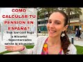 QUE Pension Tendré en ESPAÑA? #emigraraespaña