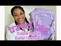 Calpak terra 26l laptop duffel backpack  review