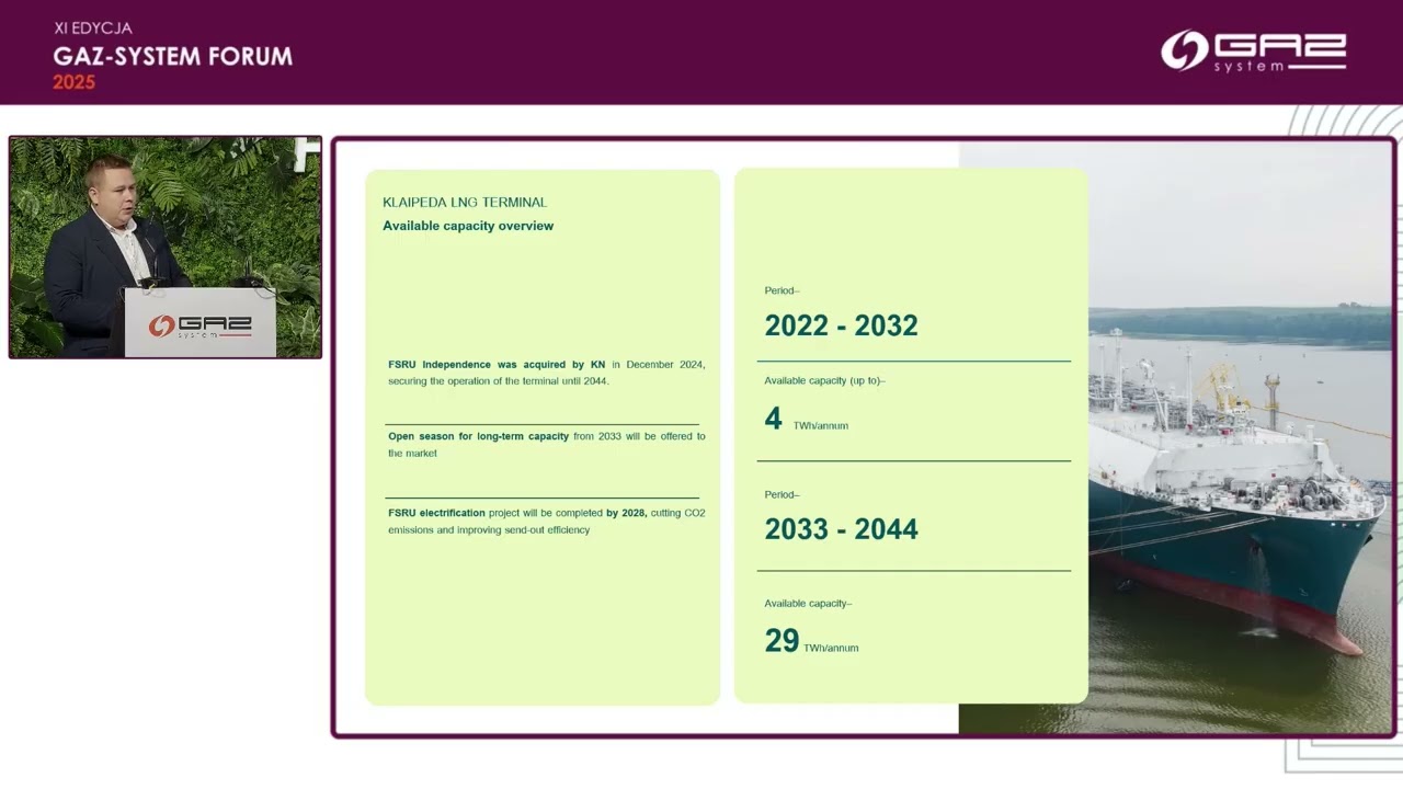 07. GAZ-SYSTEM FORUM 2025 - Klaipeda LNG Terminal – Supplying and Securing the Region