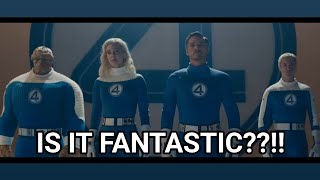 THE FANTASTIC FOUR: FIRST STEPS (MOVIE REVIEW)!!!