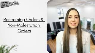 Understanding Restraining Orders vs Non Molestation Orders