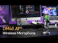 Vídeo: MICROFONO MAONO DM40 PRO BLACK DE CONDENSADOR RGB CONEXIÓN WIRELESS & USB