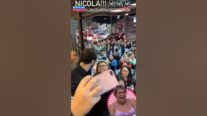 Fans gritan Nicola, Nicola frente a Marlon y esta es su reacción #wendyguevara #nicolaporcella