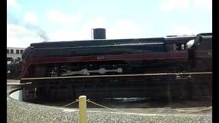 Norfolk And Western 611 On Turntable Rail Day 2015 Spencer Nc