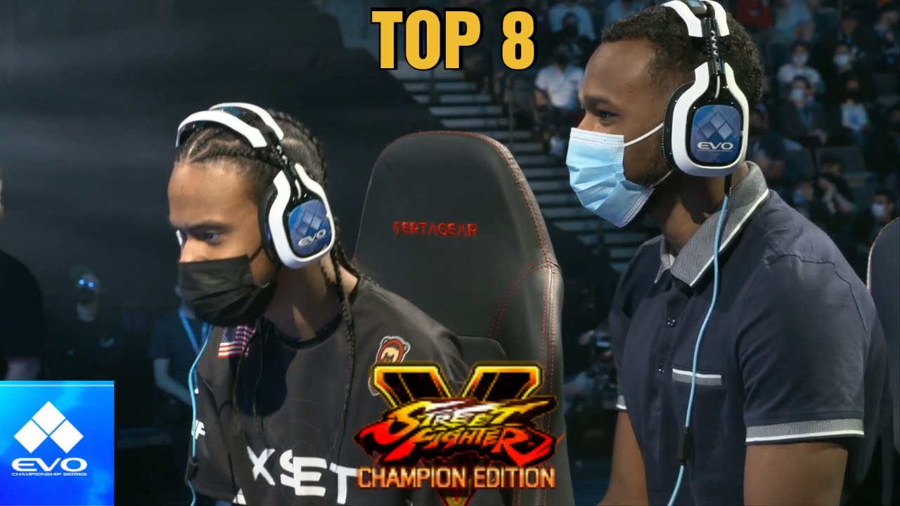 EVO 2022 | Street Fighter V | MISTER CRIMSON VS IDOM | TOP 8 - LOSERS EIGHTHS