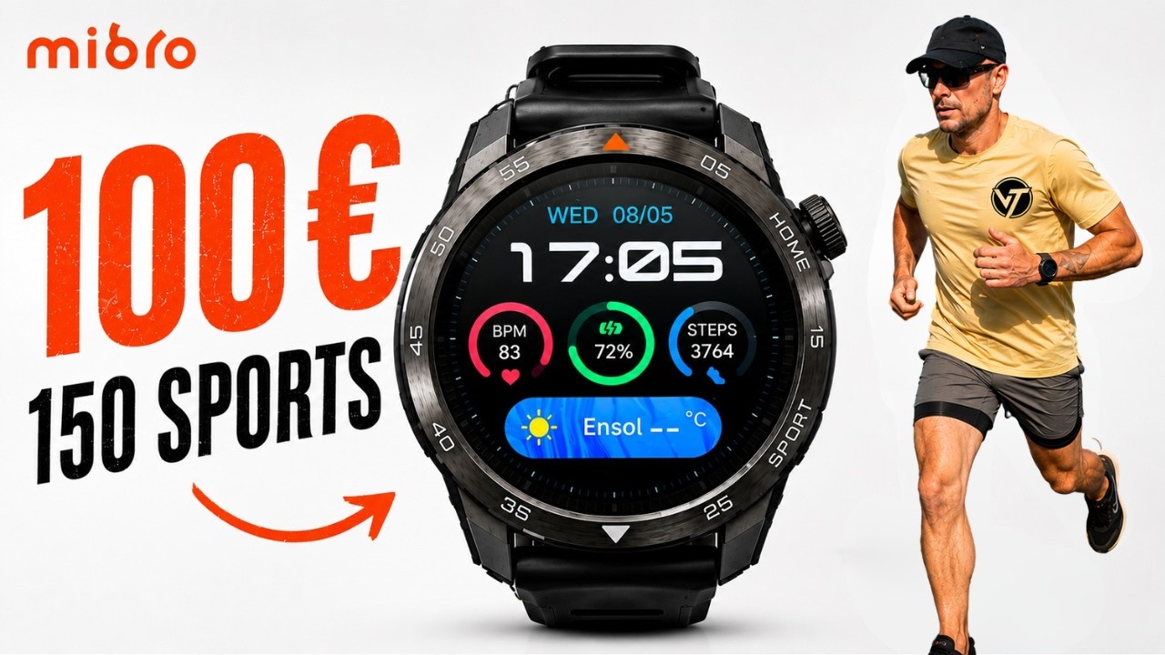Ces montres connectée GPS sont incroyable pour le prix !  (Mibro GS Pro 2 & Explorer S Titanium )