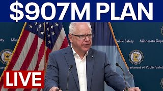 LIVE | Gov. Walz unveils $907M infrastructure plan