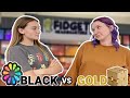 BLACK VS GOLD FIDGET SHOPPING CHALLENGE WITH SIERRA ZAGARRI