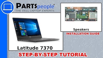 Dell Latitude 13-7370 (P67G001) Speakers How-To Video Tutorial
