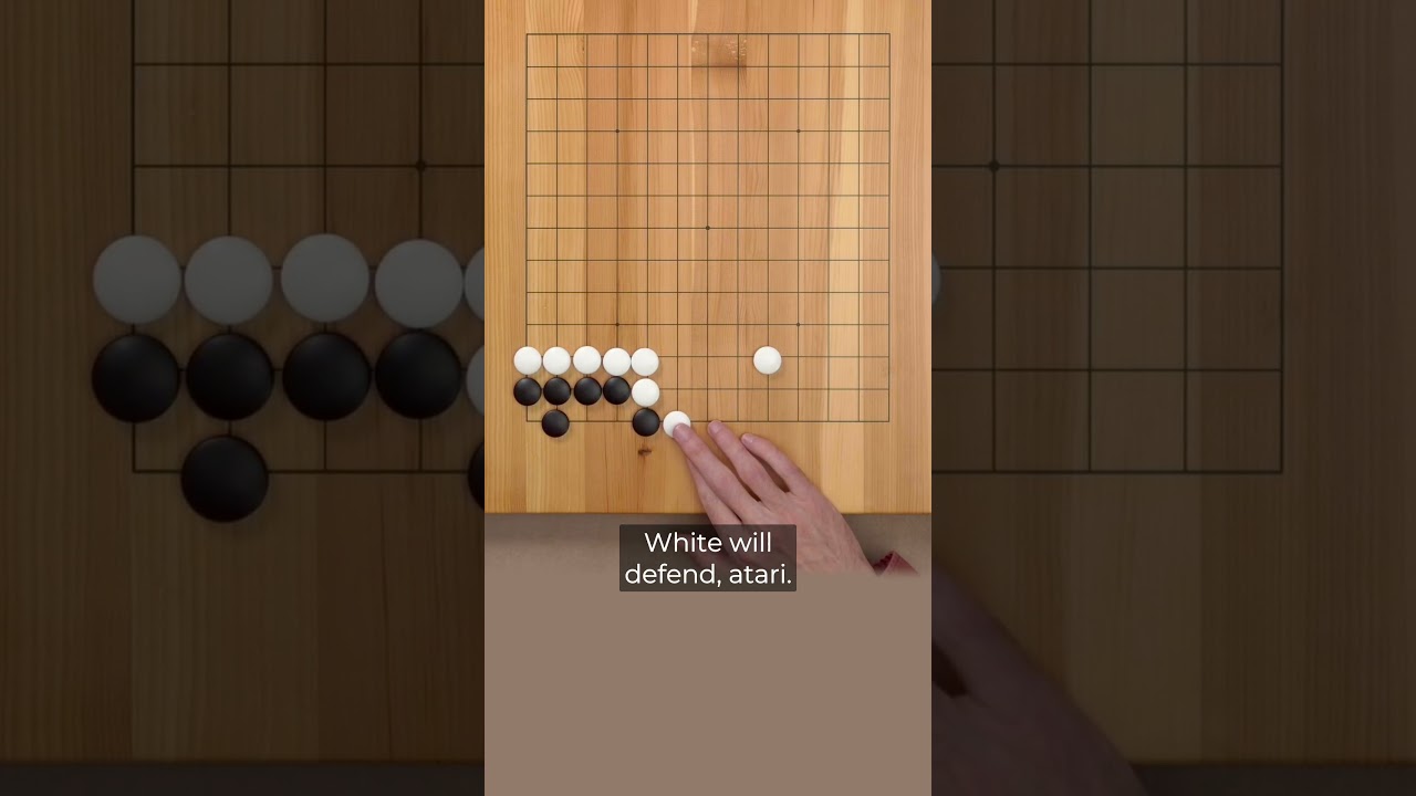 The Critical Point For A Living Group in Go Game #GoGame #Baduk #Weiqi #Learning #BoardGame