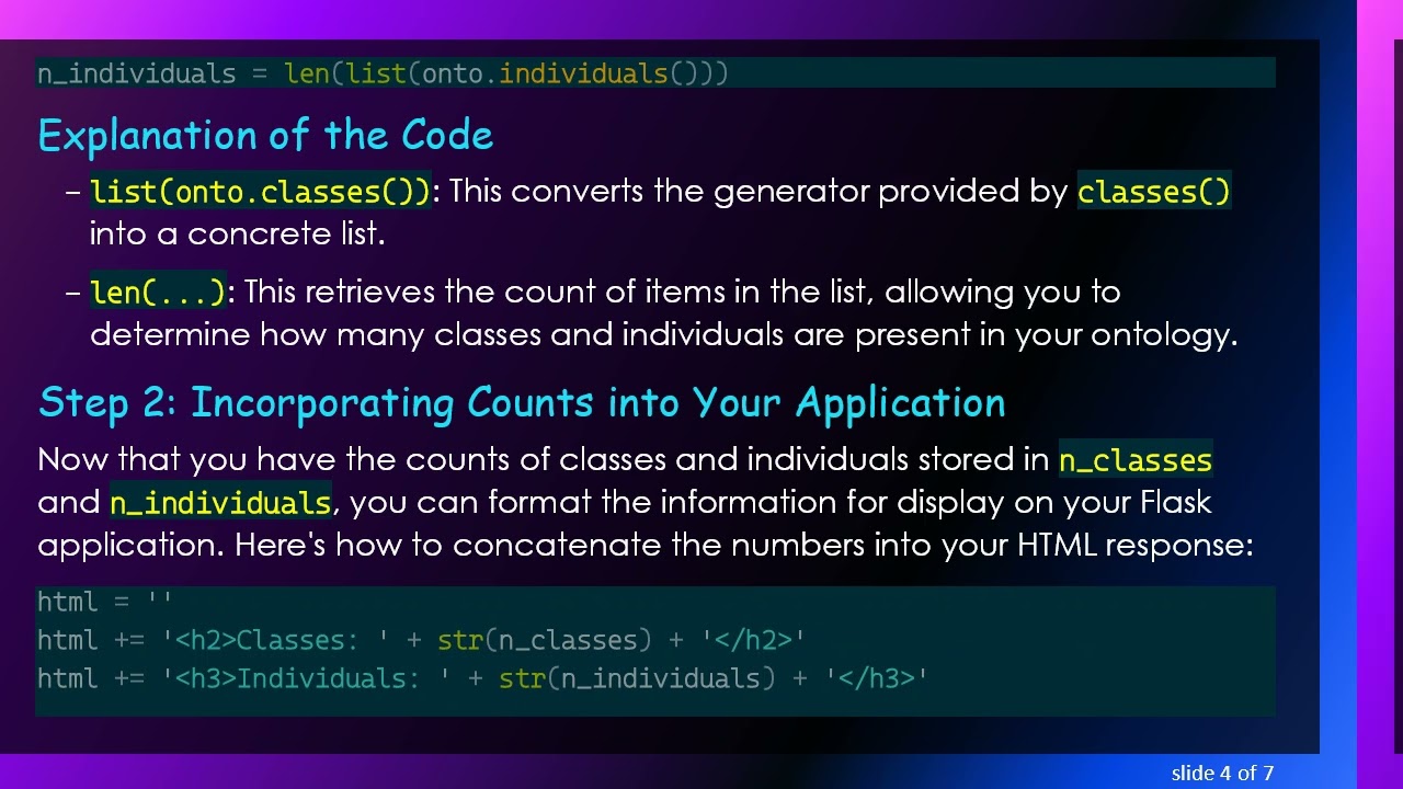 Unlocking Ontology: How to Read Information with owlready2 in Flask