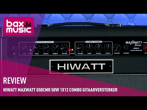 Hiwatt Maxwatt G50CMR 50W 1x12 Combo - Review