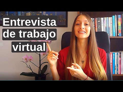 Cómo prepararte para una entrevista de trabajo virtual en el 2021 / Tips / Michelle Engelmann