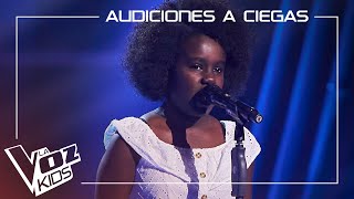 Kidest Borlaf canta 'What's Love Got To Do With It' | Audiciones a ciegas |La Voz Kids Antena 3 2024