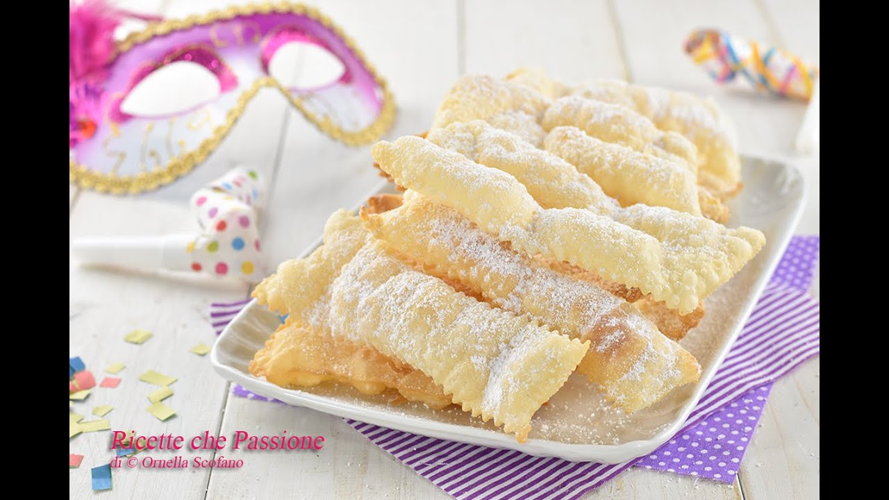 Chiacchiere furbe solo 2 ingredienti - CHIACCHIERE ALLA PANNA- Ricette che Passione