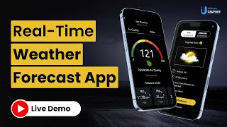 Build Your Weather Forecast App| Real-Time Weather Forecast App Walkthrough #livedemo #weatherapp screenshot 3