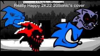 FNF Really Happy 2K22 20 Sonic's cover