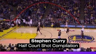 Stephen Curry Half-Court Shot Compilation (2009-2024)