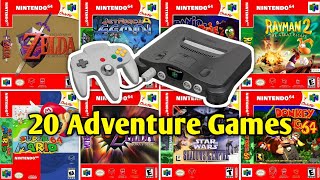 Top 20 Action-Adventure & 3D Platformers on Nintendo 64 screenshot 2