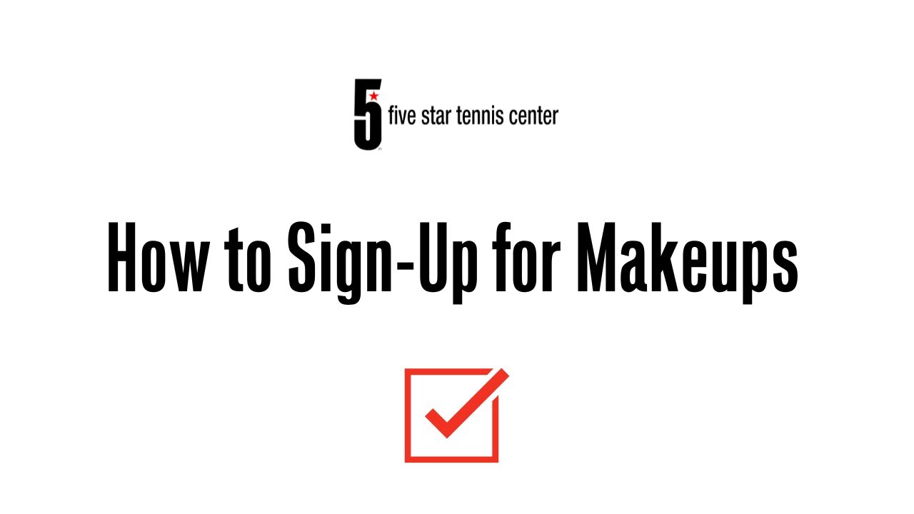 FSTC - Makeups Sign Up tutorial - YouTube