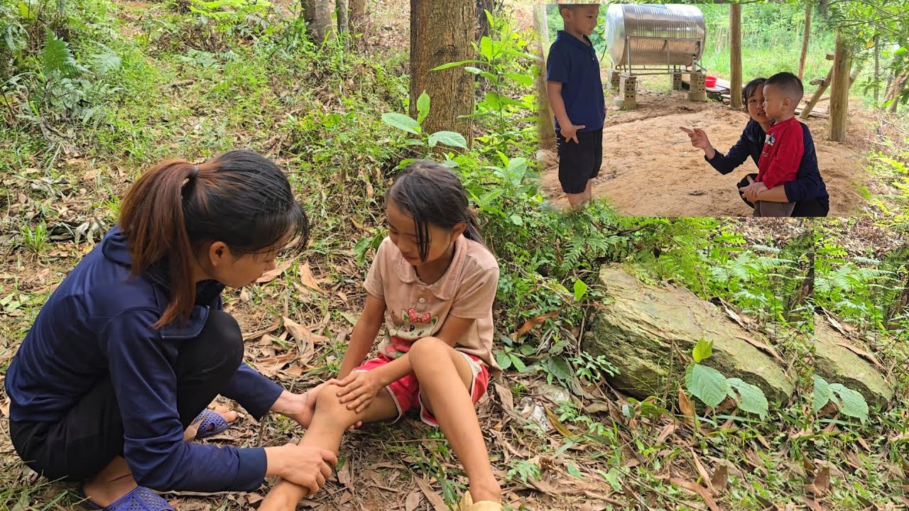 A single mother went into the forest to cut bamboo and saved a 7-year ...