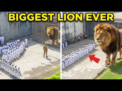 This Is What Biggest Lion In The World Can Do
