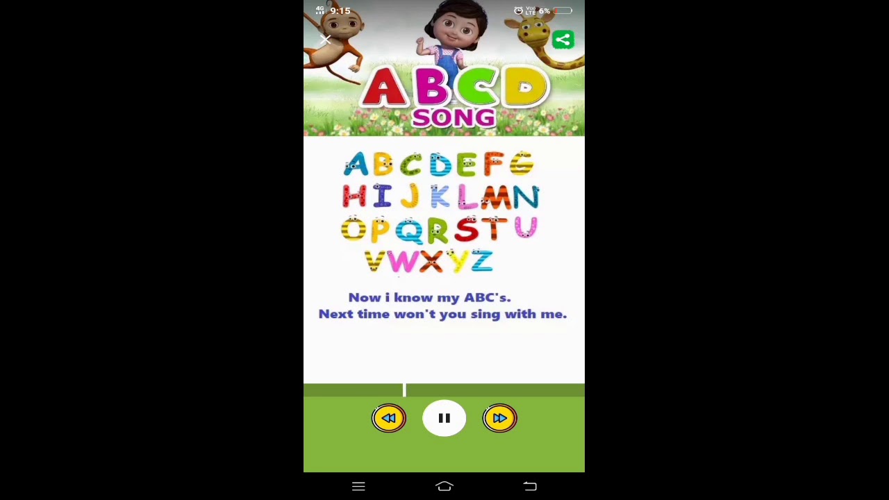 Johnny johnny yes papa eating sugar no papa alphabet song +abc song