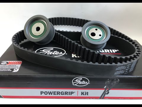 Gates K015539 Комплект ременя ГРМ ВАЗ 2110-12(16V) Калина 1118-1119(1.6 16V), видео 1