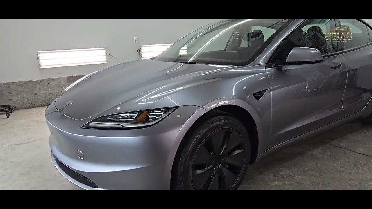 🔰 Tesla Model 3 Quicksilver Gold Ceramic Package + Water Test