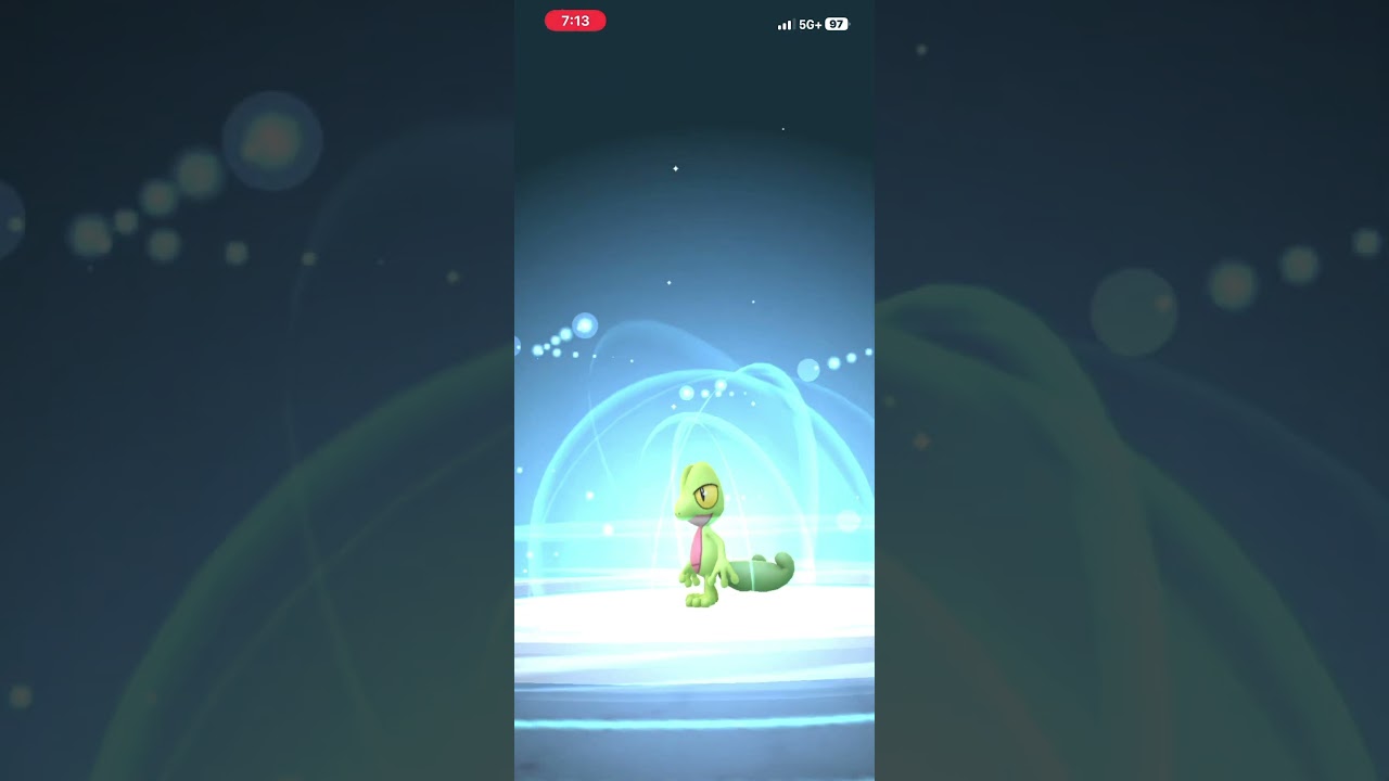 i hatched a hundo treecko! 