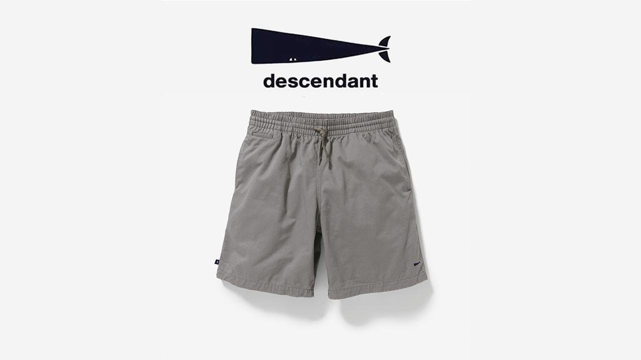 小黑痣【開箱】DESCENDANT 2021SS SHORE BEACH SHORTS 海灘褲 短褲