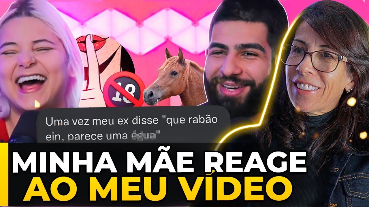 MEUS PAIS reagem a meu vídeo sobre CONFISSÕES DE RELACIONAMENTO!