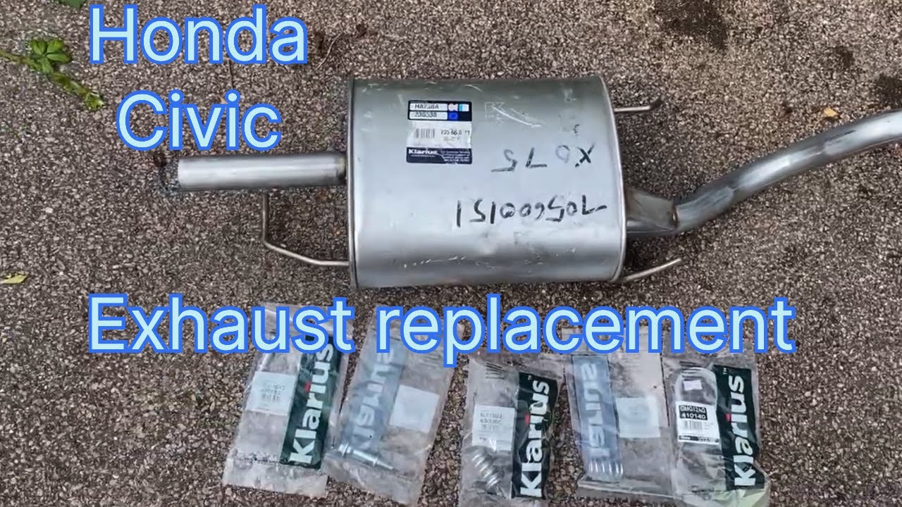 2000 Honda Civic Exhaust Replacement