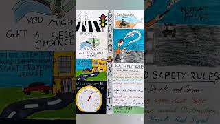 Poster on road safety. #poster #roadsafety #short