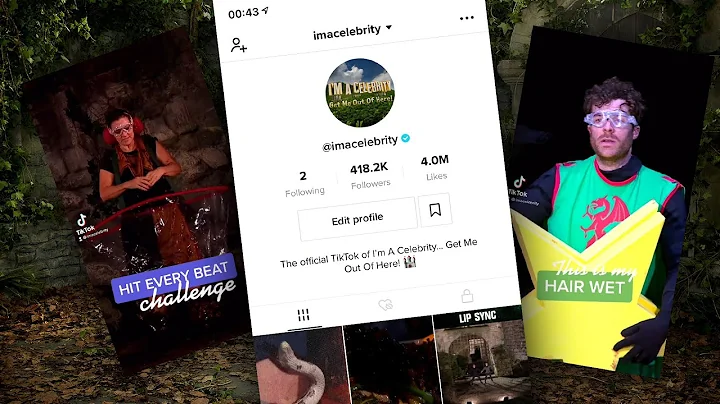I'm A Celebrity... TikTok campaign