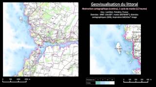 Animated coastal geovisualization: cartographic rendering of water depth evolution (part2)