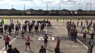 Karen Wagner High School Marching Band 10.31.15 Last Rehearsal Run