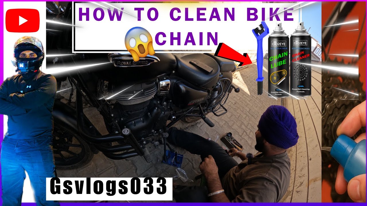 Sunday vlog - bike chain cleaning 