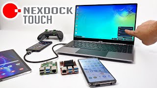 Turn your Smartphone into a touch screen Laptop with The NexDock Touch!