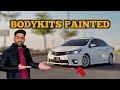 Zod bodykits painted finally 