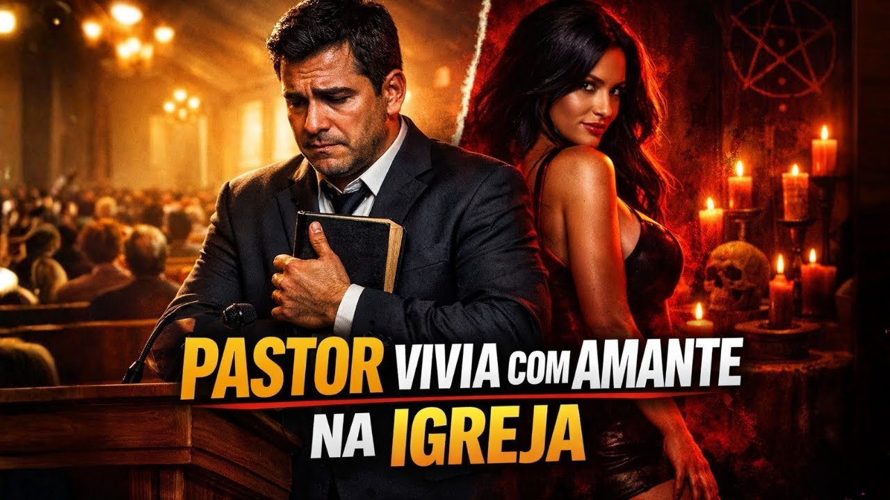 O PASTOR PREGAVA SANTIDADE, MAS VIVIA COM UMA AMANTE NA IGREJA!