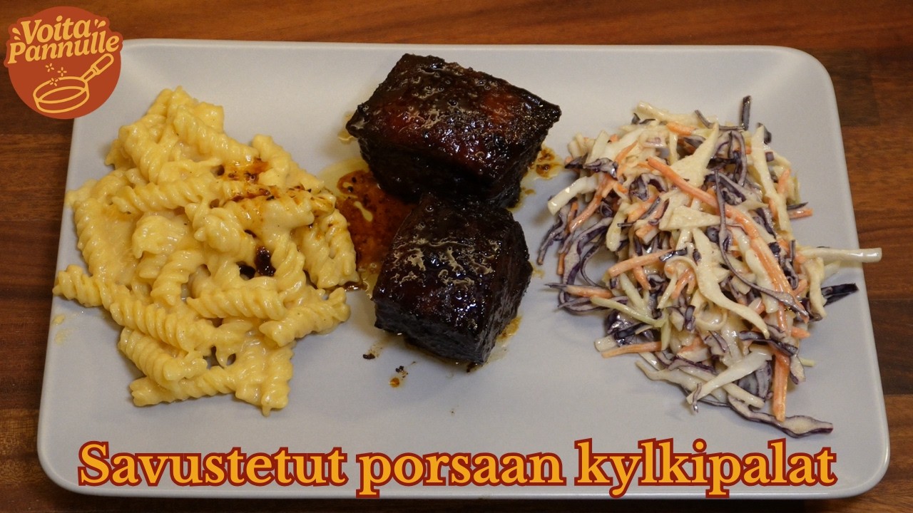 Porsaan kylki savustettuna on maagista!